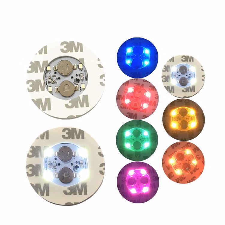 Led Light Up Coaster Sticker