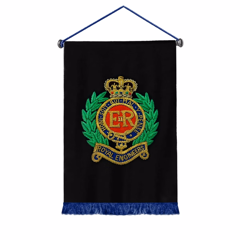 Podium Banner - Class A Applique & Embroidered 14" x 20"
