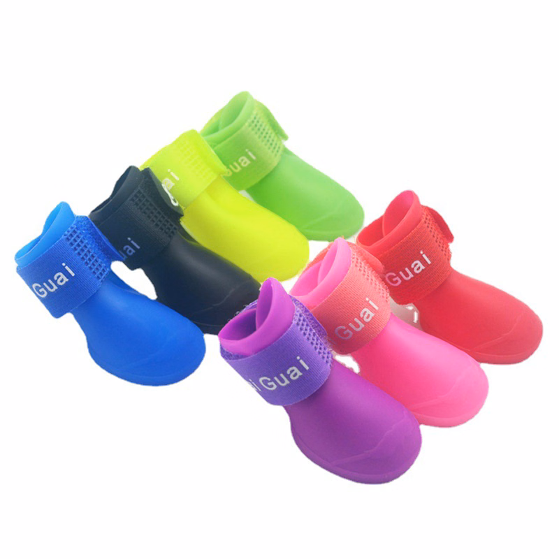 Waterproof Silicone Pet Dog Rain Shoes