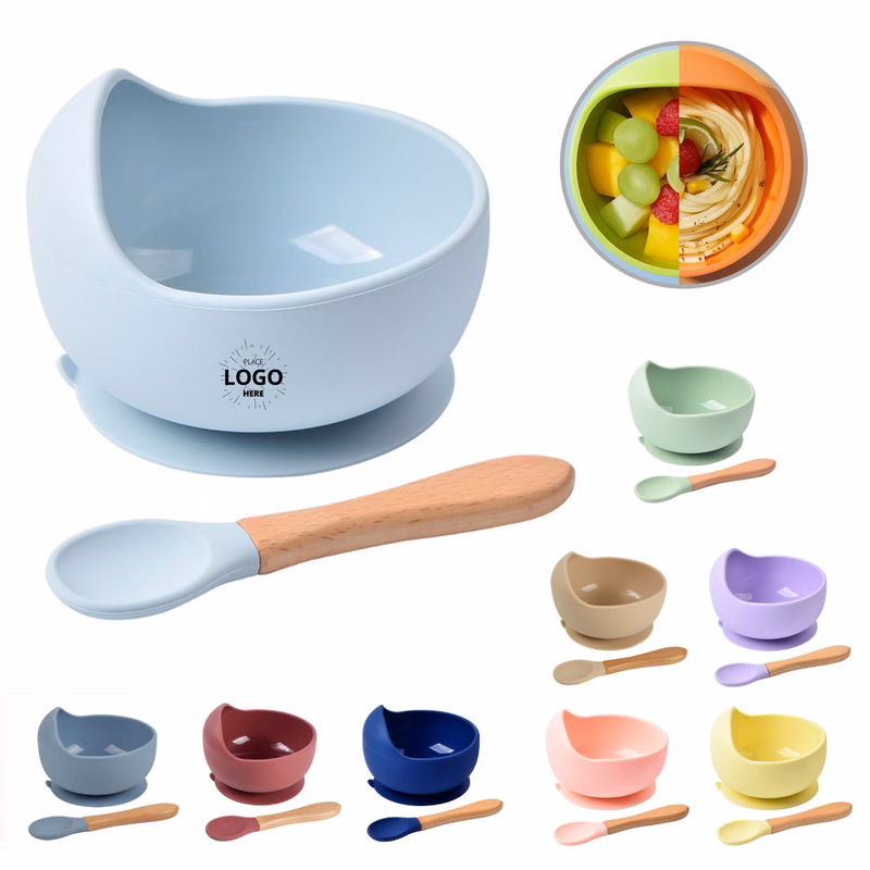 Children's Suction Cup Silicone Bowl