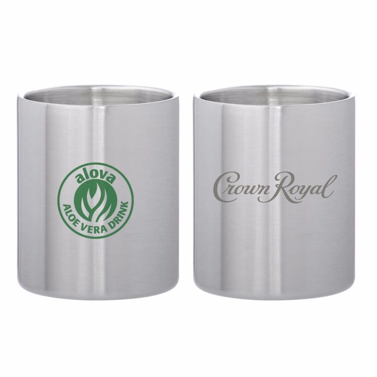 McGraw's Stainless Steel Whiskey Glass Cup