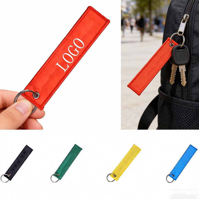 Premium Embroidered Keychain