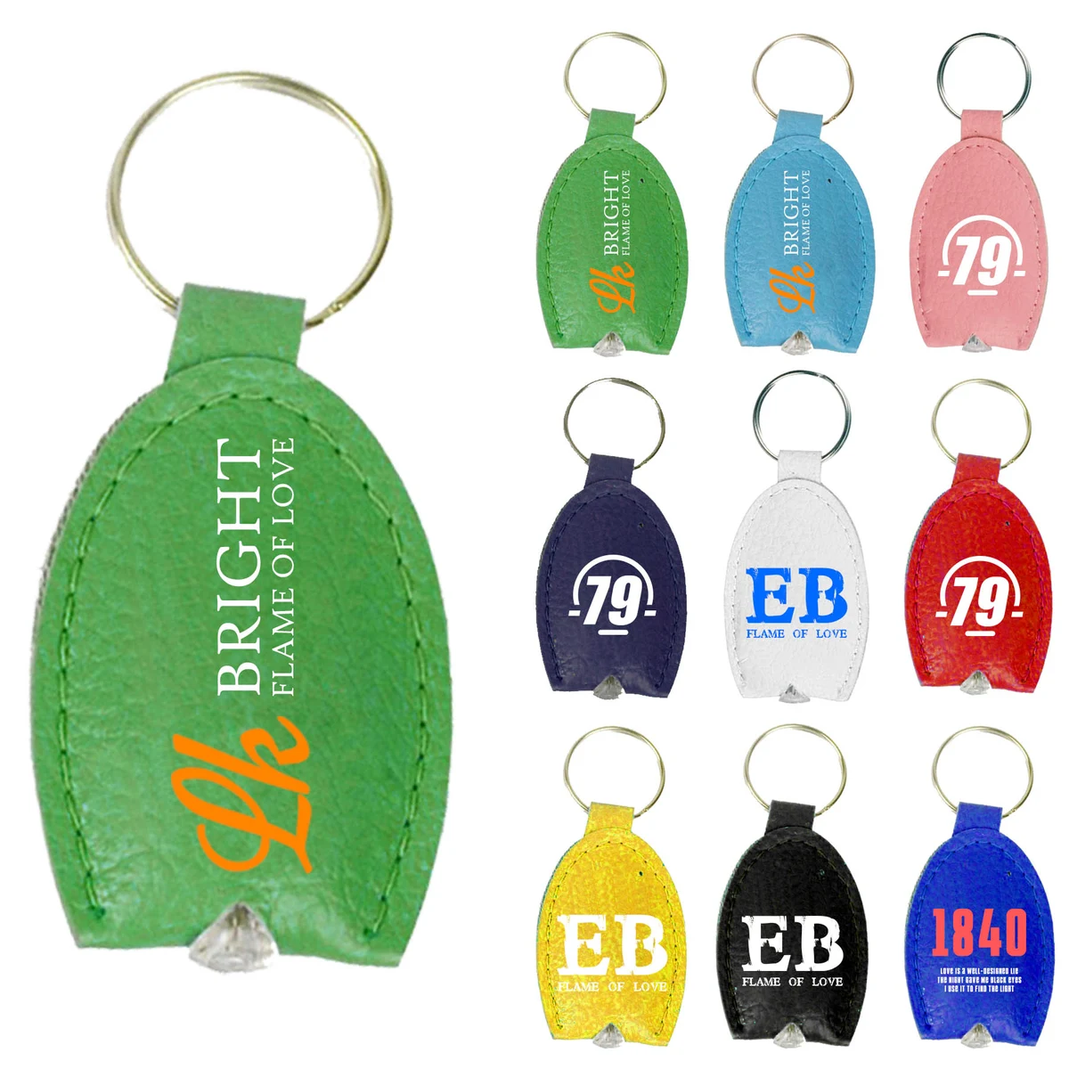 PU Flashlight Keychain 1