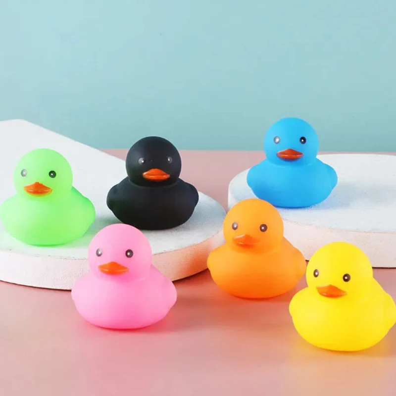 Colorful Rubber Ducks Custom Design Printed Logo Funny Floating Baby Bath 1