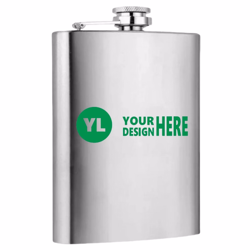 8oz MOQ 50PCS Stainless Steel Flask