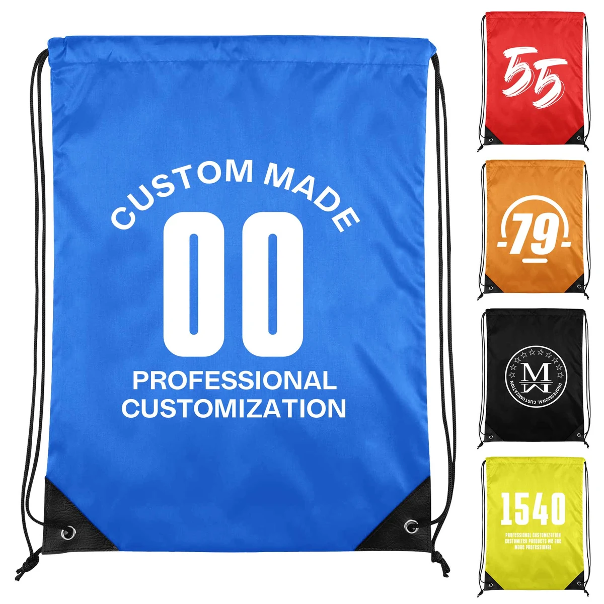 210D Polyester Cinch Bag 13" x 17" 1
