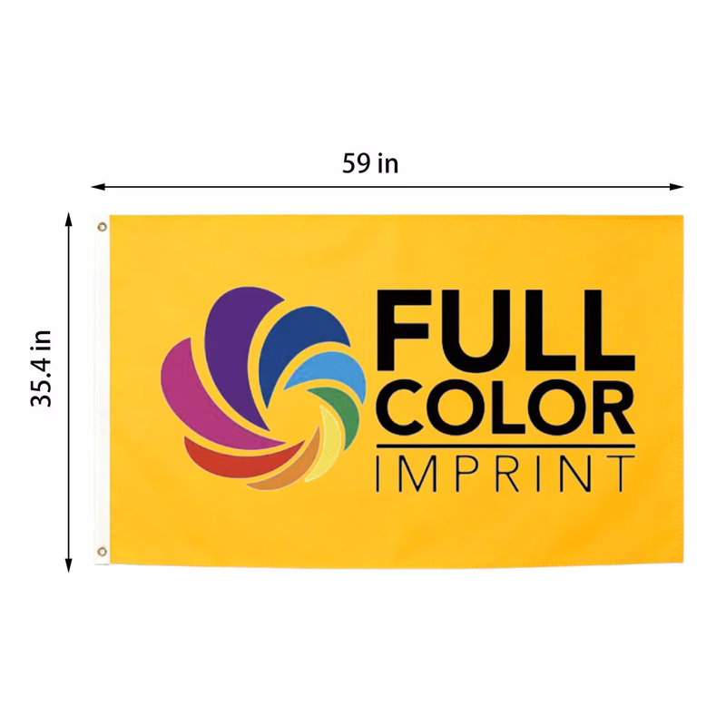 MOQ 20 Full Color 3X5 Ft Flag
