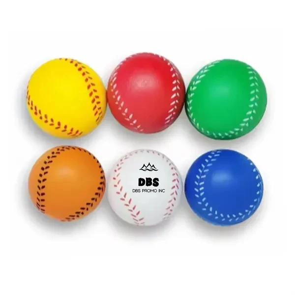 Baseball-Shaped Stress Relief Squeezie 1