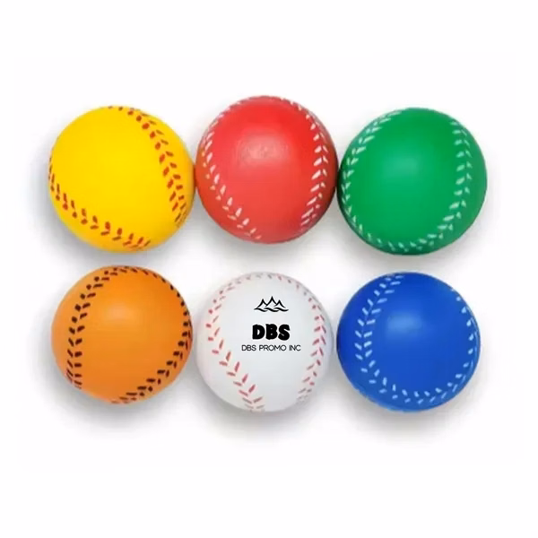 Baseball-Shaped Stress Relief Squeezie