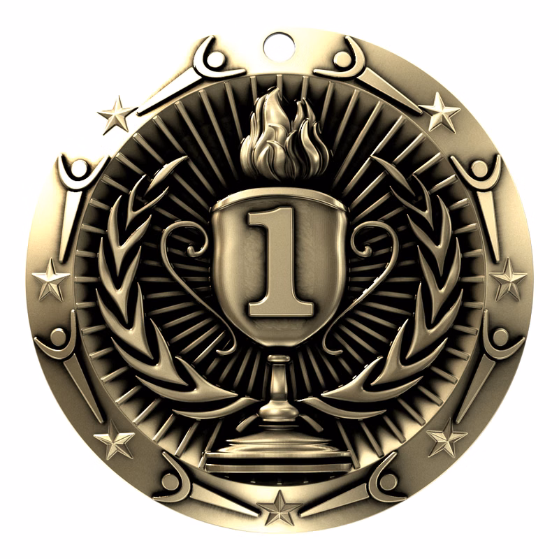 1st Place World Class Medallion (3")