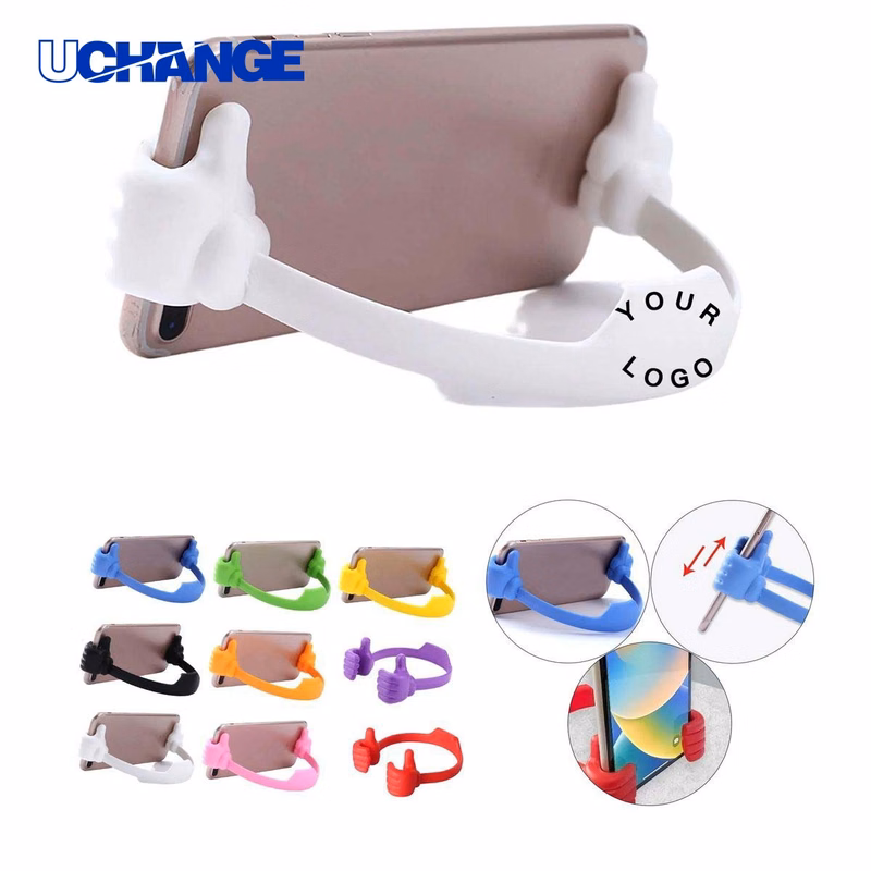 Thumb Shaped Phone Holder Grip with Adjustable Angles