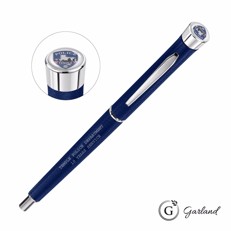 Garland® Tactical Custom Textured Mechanical Pencil - Chrome