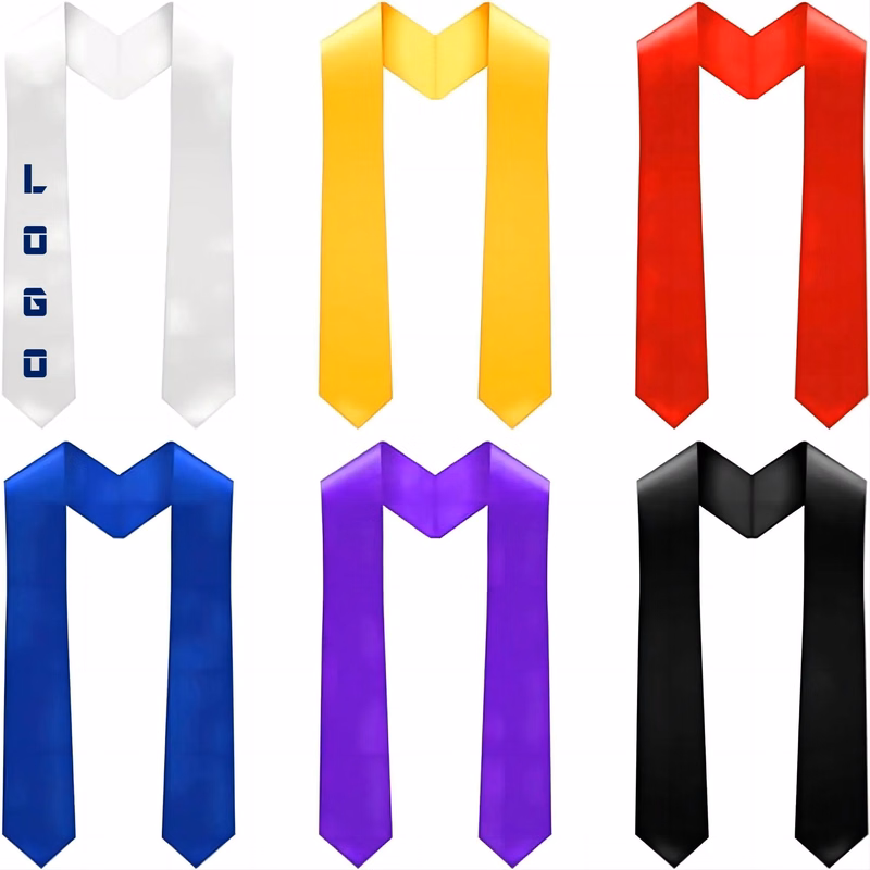 MOQ 50 Graduation Stoles Unisex