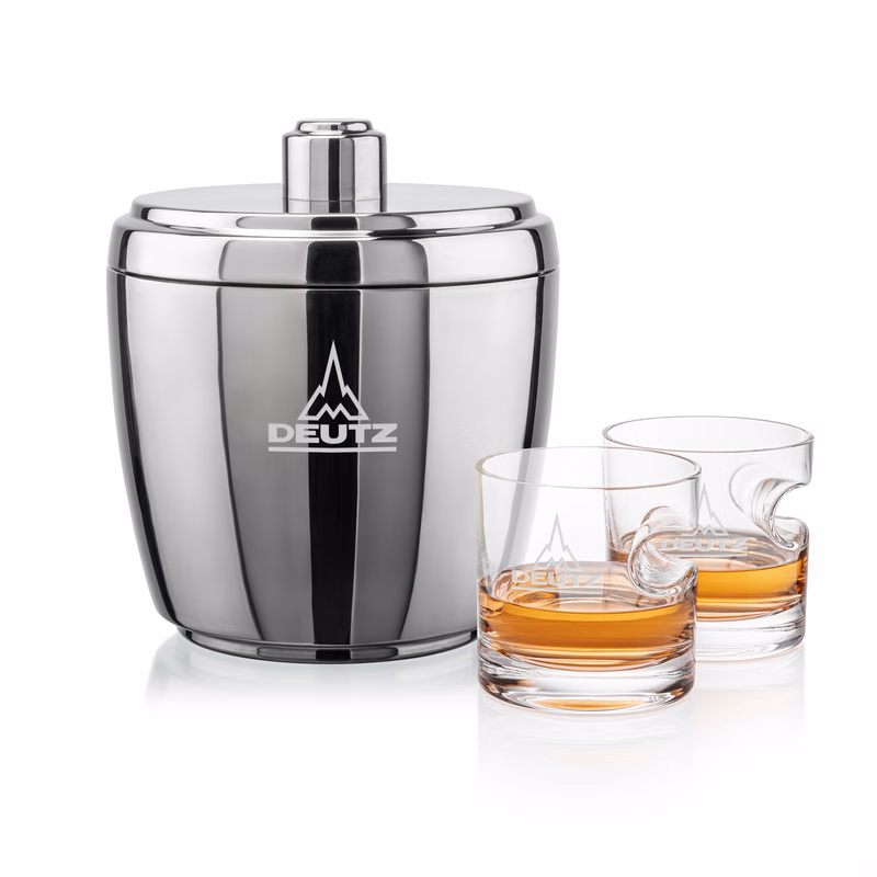 Pescara Ice Bucket & Havana On-the-Rocks Set