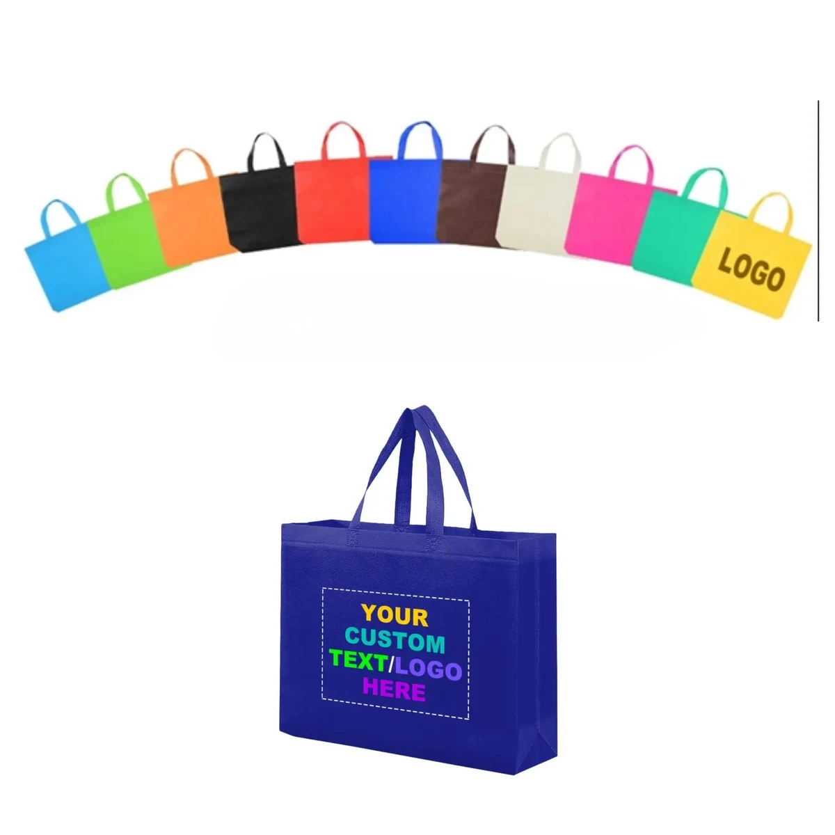 Customized Non-Woven Tote Bag For Advertising 1