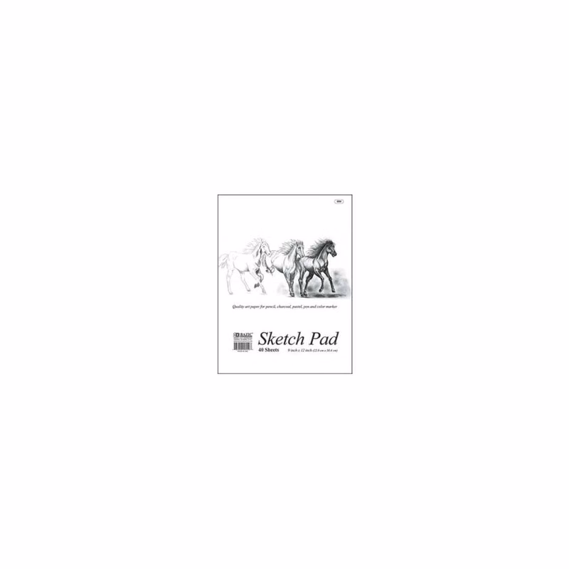 Sketch Pads - 40 Sheets 9" x 12"