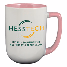 17 oz. Pink Arlen mug