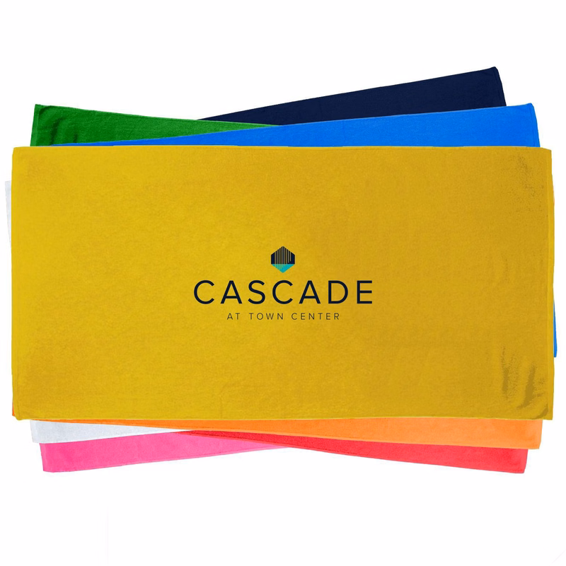 35" x 60" Cotton Velour Beach Towels