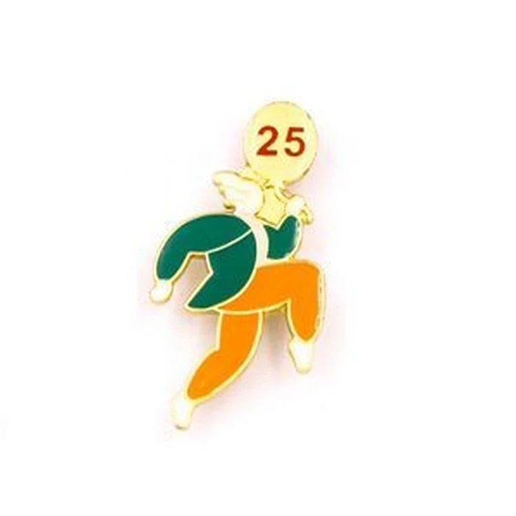 Custom Soft Enamel Badge/ Pin (0.8"x0.8") 1