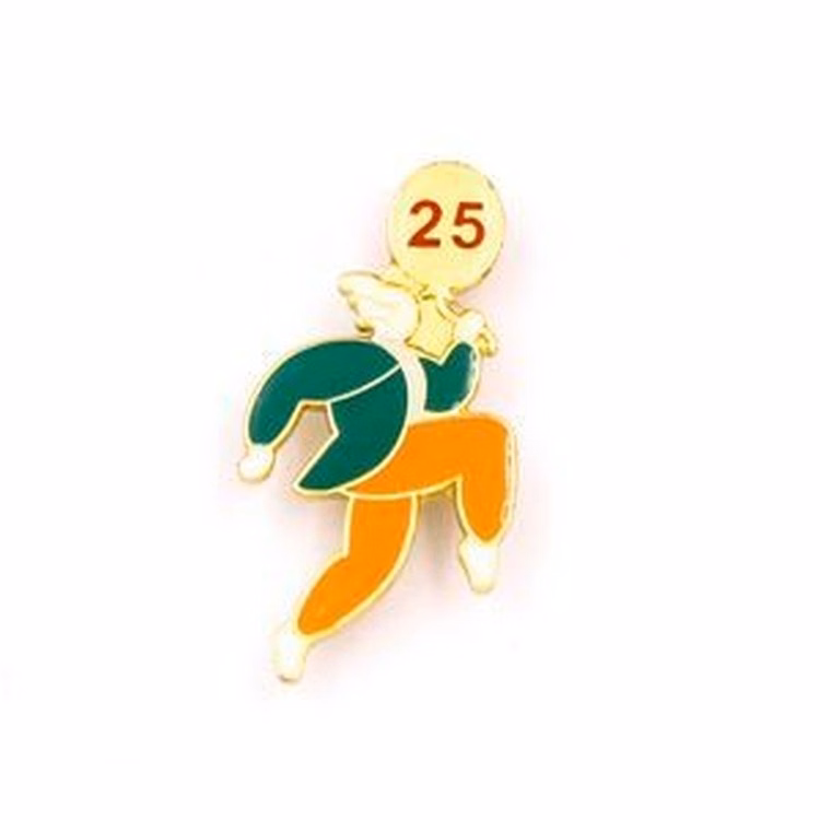 Custom Soft Enamel Badge/ Pin (0.8"x0.8")