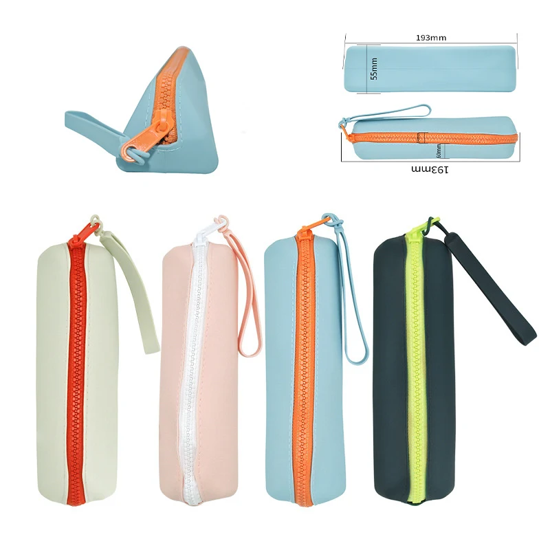 Portable Silicone Waterproof Pencil Case 1