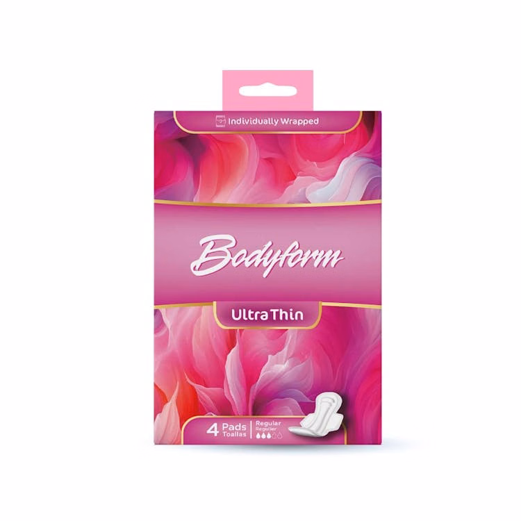 Ultra-Thin Maxi Pads With Wings - 4 Count