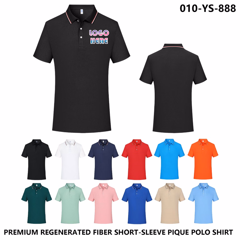 Breathable Bamboo Polo - Lightweight Summer Uniforms- Moisture Wicking Activewear