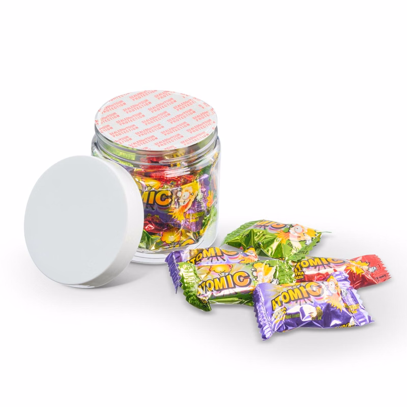 4 OZ JAR OF ATOMIC CANDY