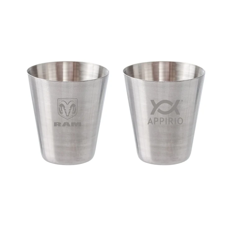 Mini 1 oz. Stainless Steel Shot Glass 1