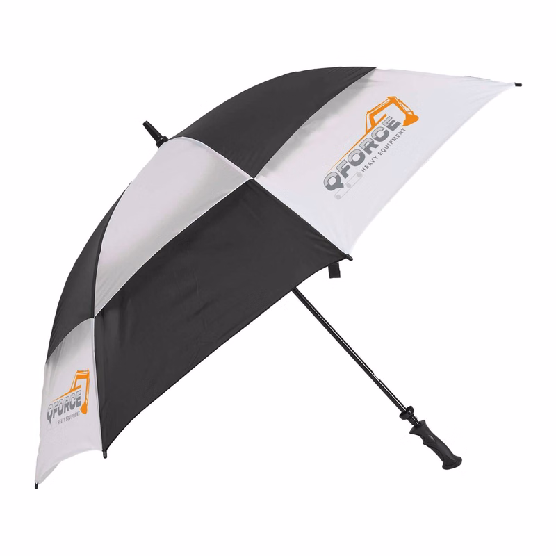 Challenger Checkerboard Panels Umbrella  (4 Imprints)