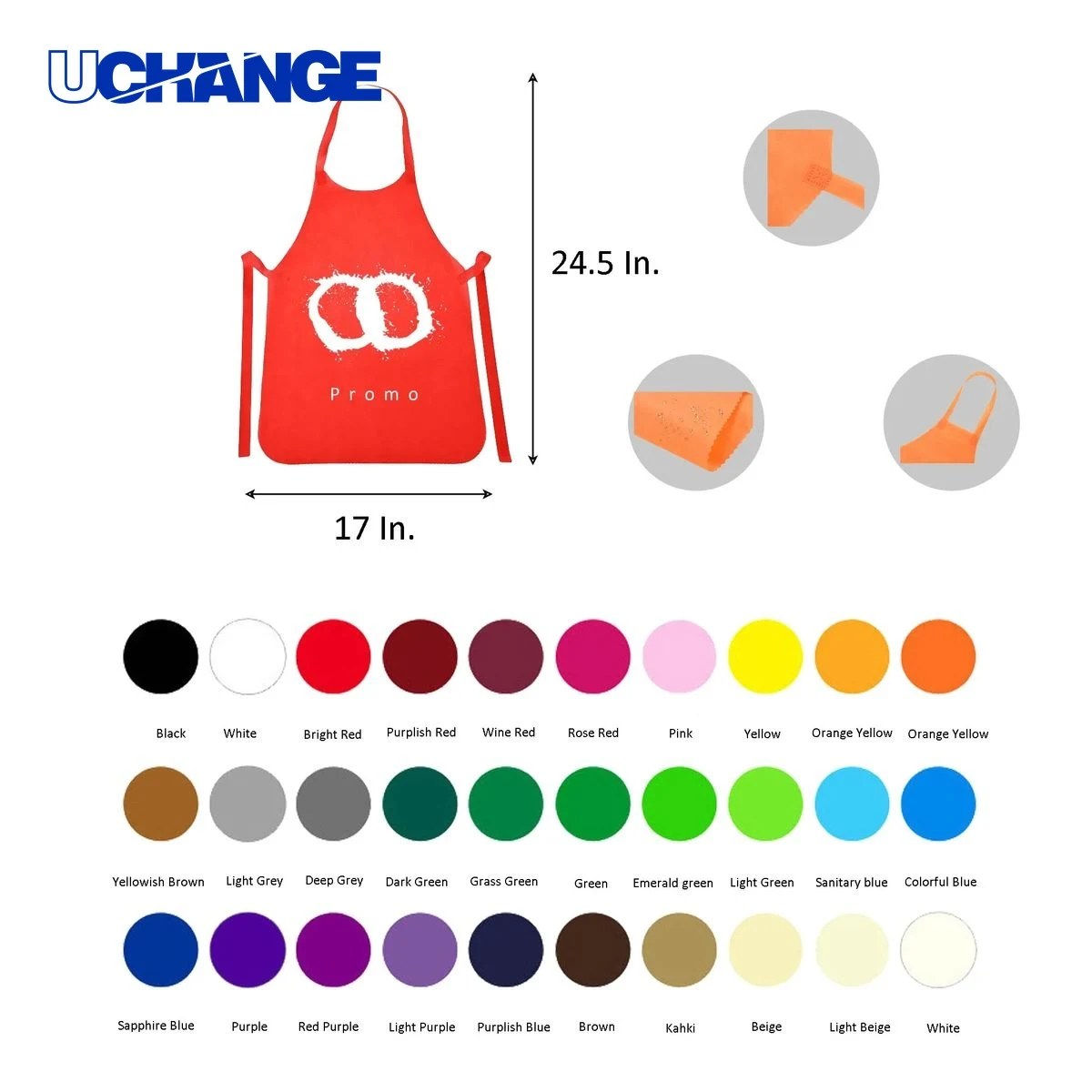 Non-Woven Bib Apron 1