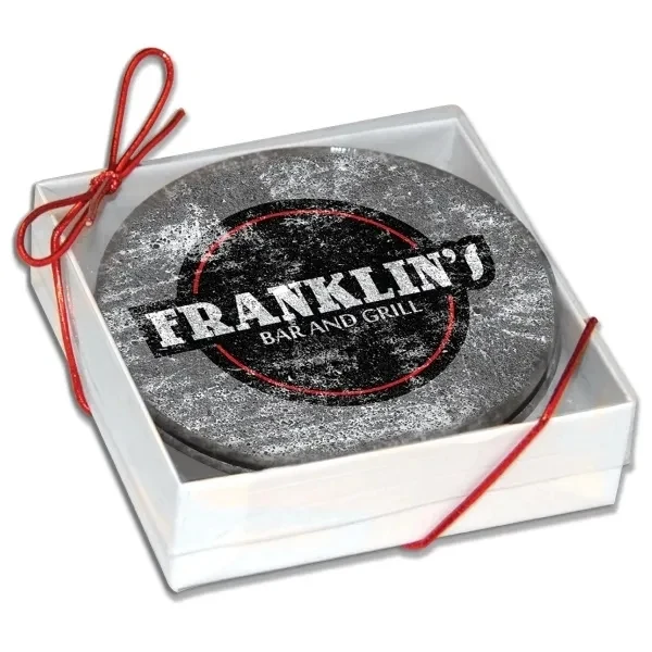 Acrylic Coaster Set of 4 with Cork Backing 1