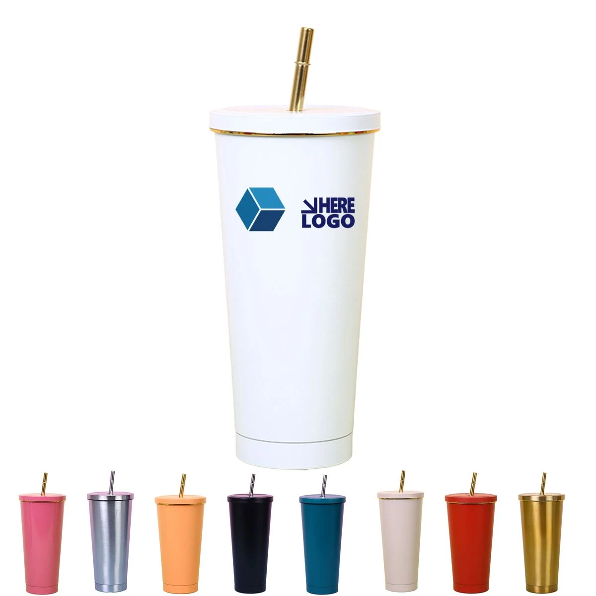 304 Stainless Steel Insulated Straw Tumbler 1