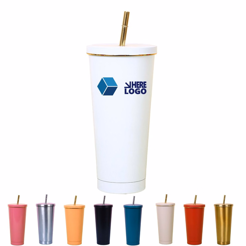 304 Stainless Steel Insulated Straw Tumbler