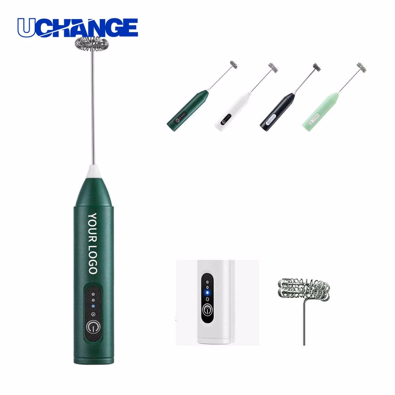Stainless Steel Whisk Frother Tool for Coffee Drinks