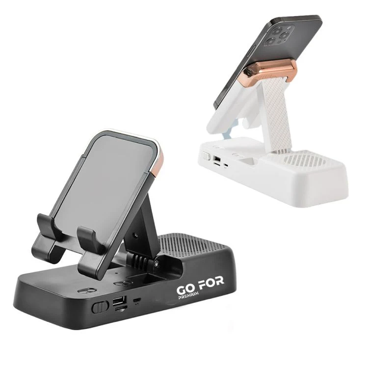 Cell Phone Holder with Wireless Speaker 1
