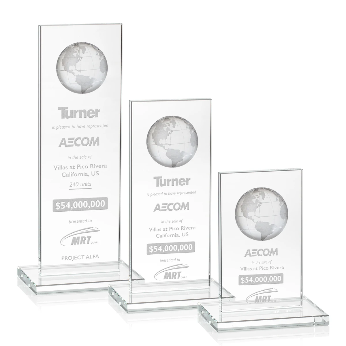 Brannigan Globe Award - Clear 1