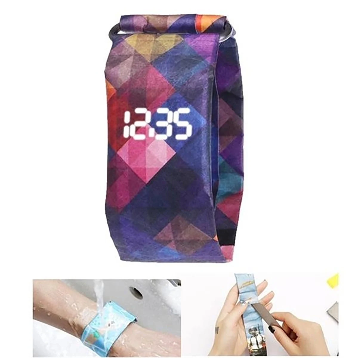 Paper Digital Wrist Watch 1