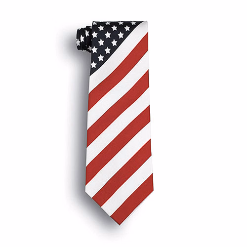 The Flag Patriotic Tie