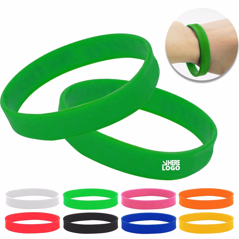 Personalized Silicone Wristband Custom Color For Fundraisers And Activities
