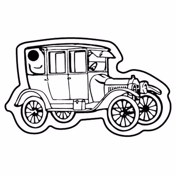 Classic Car 4 Key Tag (Spot Color)
