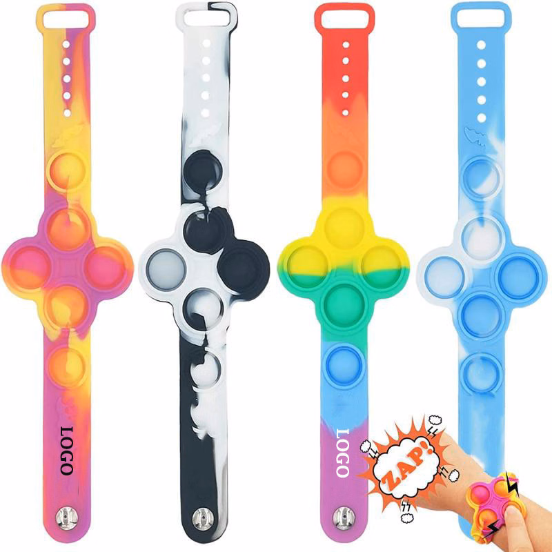 Silicone Bracelet Stress Reliever Pop it Fidget Toy