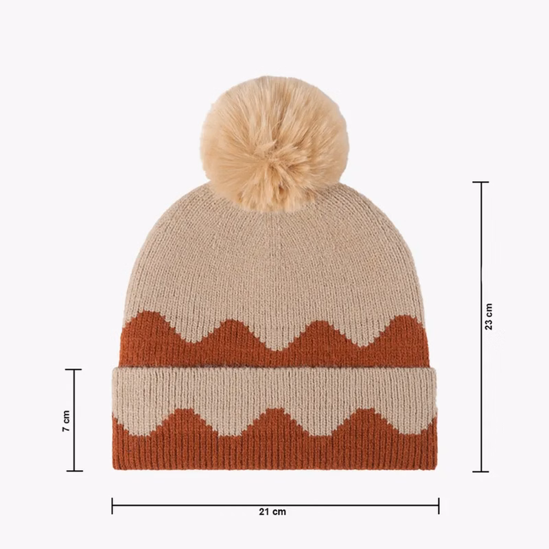 Cherubic Imitation Hair Beanies