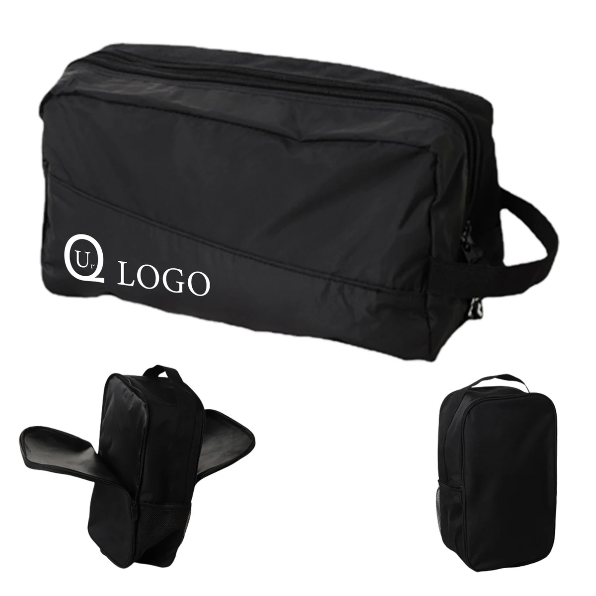 13.78 X 5.91 X 6.3 Inch Polyester Golf Sports Shoe Bag 1