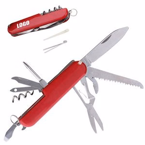 12 In 1 Multi Function Tool Compact Stainless Steel Knife