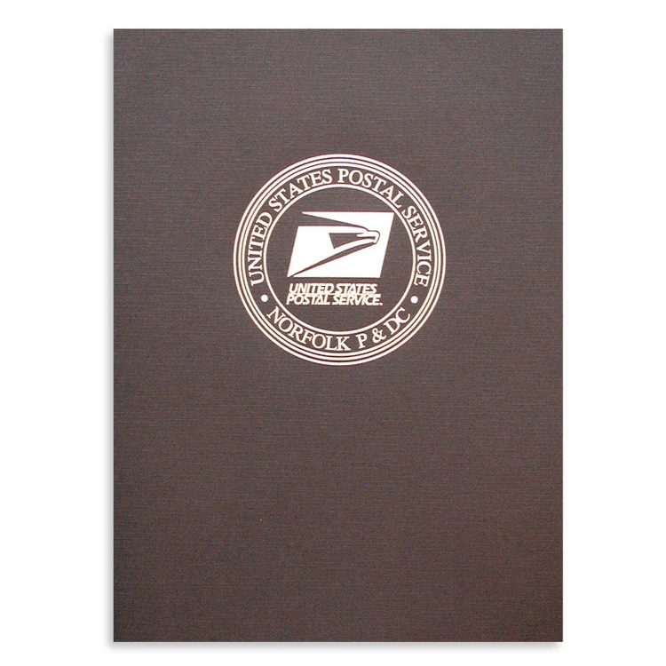 Tax and Report Cover with Foil Stamped Imprint 1