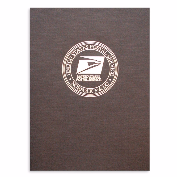 Tax and Report Cover with Foil Stamped Imprint