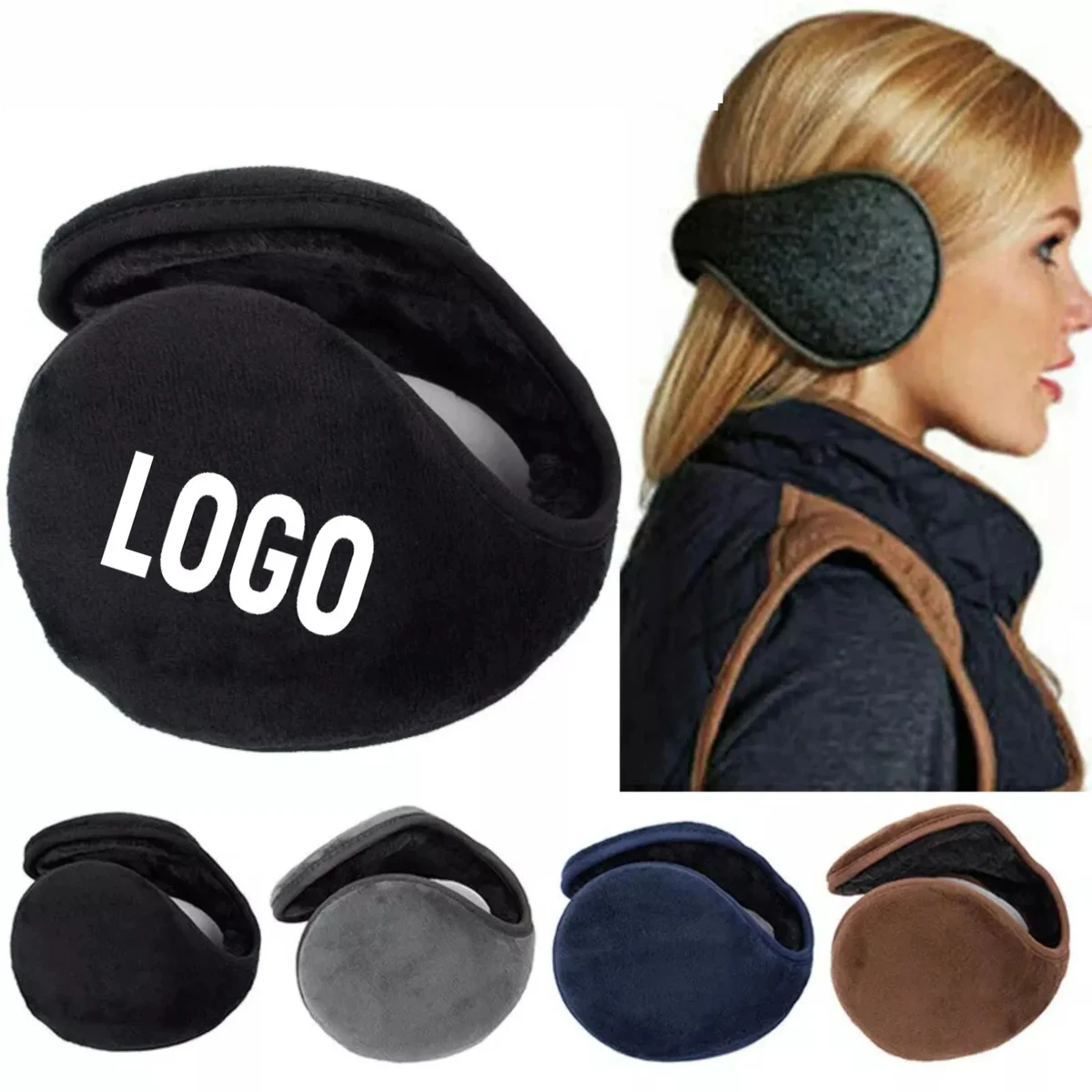 Unisex Fleece Earmuffs 1