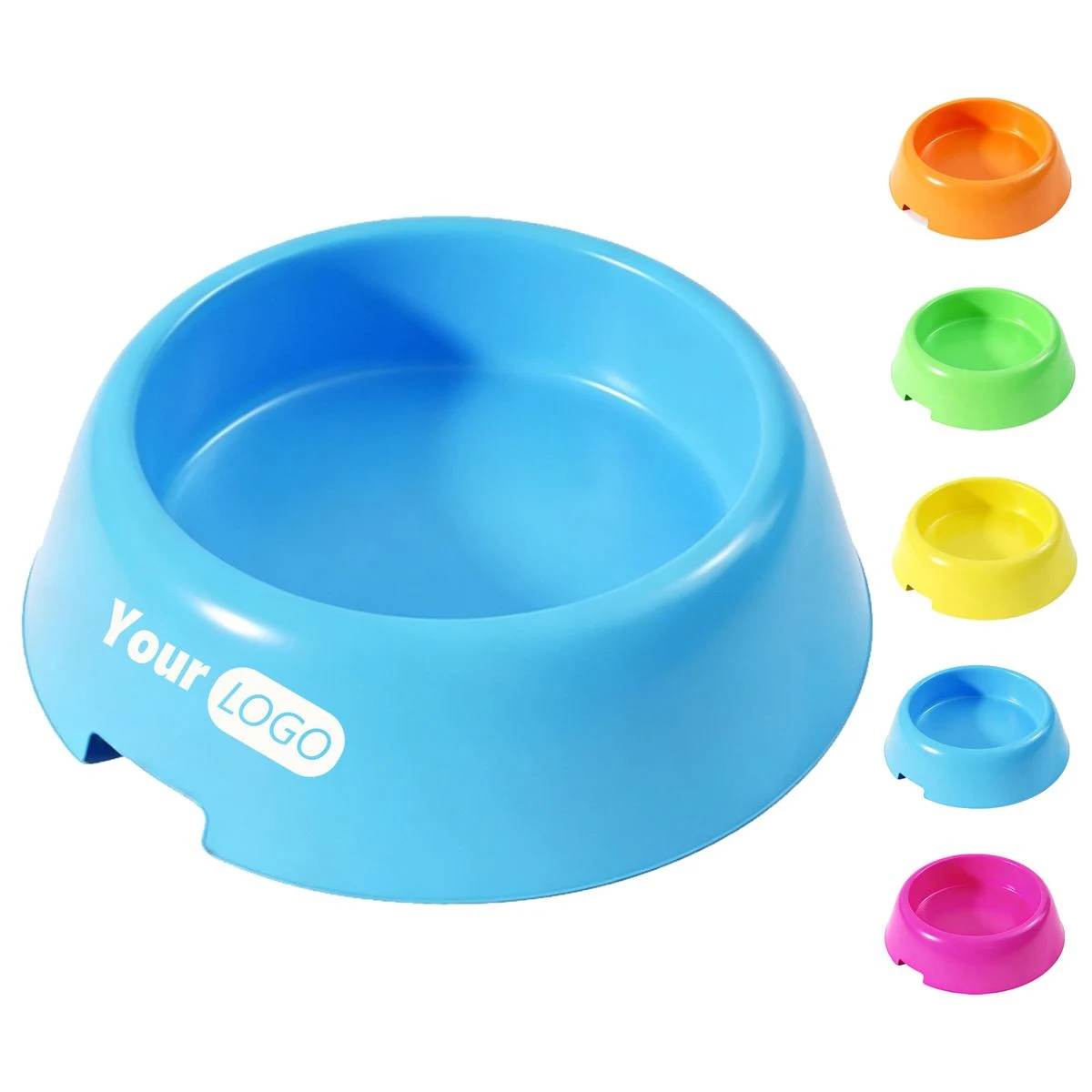 Colorful Round Food Bowl For Puppy Kitten 1