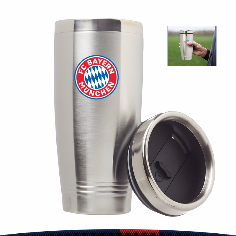 16 oz. Crisha Stainless Steel Mugs